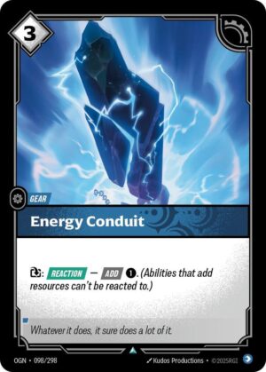 Energy Conduit - 098/298: Origins