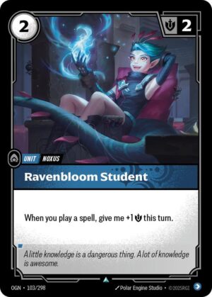 Ravenbloom Student - 103/298: Origins