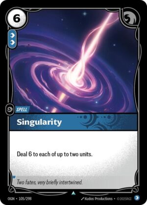 Singularity - 105/298: Origins