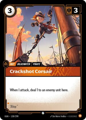 Crackshot Corsair - 130/298: Origins