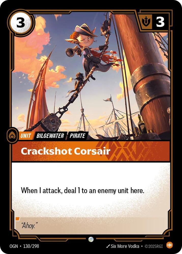 Crackshot Corsair - 130/298: Origins