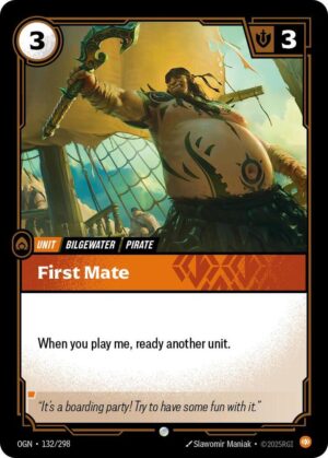 First Mate - 132/298: Origins