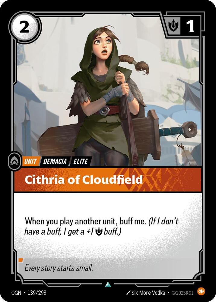 Cithria of Cloudfield - 139/298: Origins
