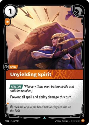 Unyielding Spirit - 145/298: Origins