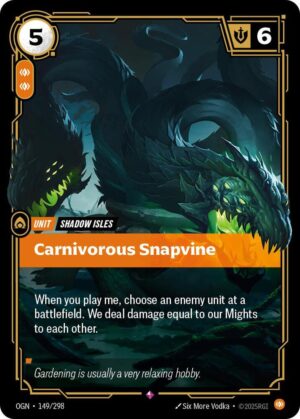 Carnivorous Snapvine - 149/298: Origins