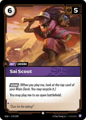 Sai Scout - 174/298: Origins