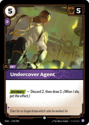 Undercover Agent - 178/298: Origins