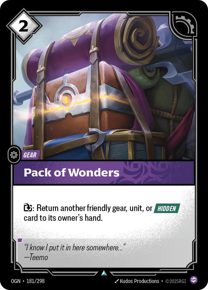 Pack of Wonders - 181/298: Origins