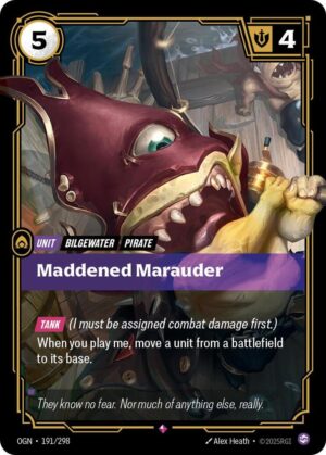 Maddened Marauder - 191/298: Origins