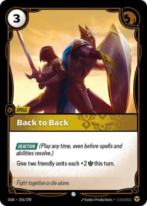 Back to Back - 206/298: Origins