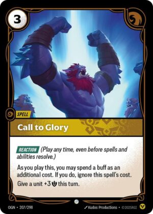 Call to Glory - 207/298: Origins