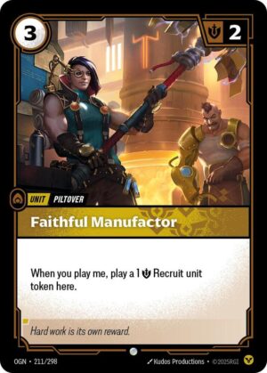 Faithful Manufactor - 211/298: Origins