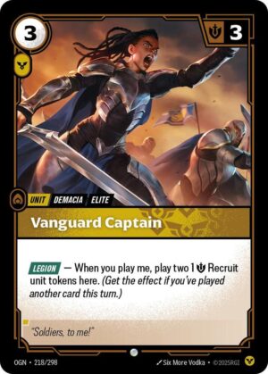 Vanguard Captain - 218/298: Origins