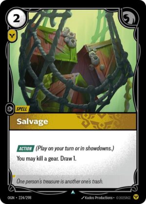 Salvage - 224/298: Origins