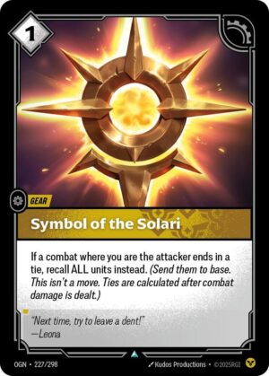 Symbol of the Solari - 227/298: Origins