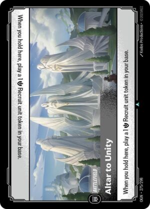 Altar to Unity - 275/298: Origins