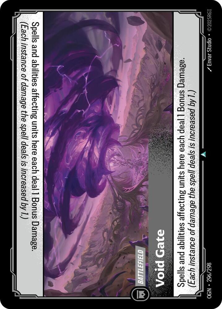 Void Gate - 296/298: Origins