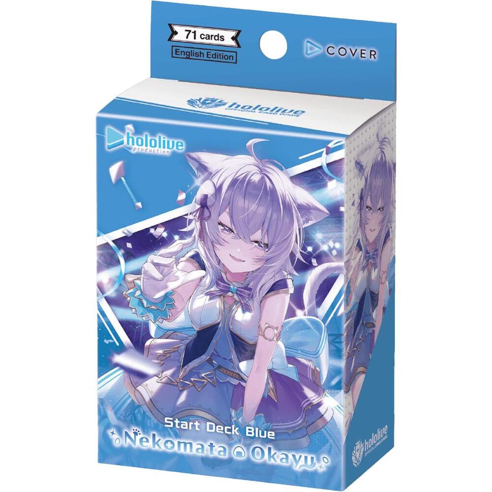 Hololive Start Deck: SD03: Start Deck: Blue Nekomata Okayu