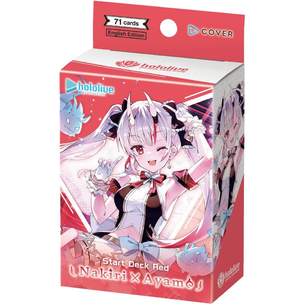 Hololive Start Deck: SD02: Start Deck: Red Nakiri Ayame