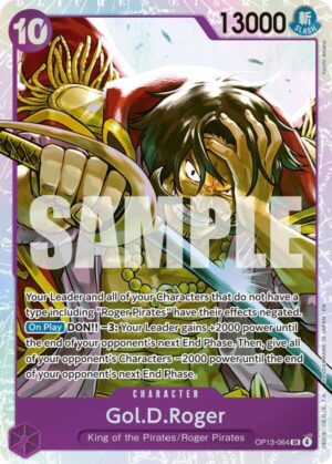 Gol.D.Roger - OP13-064: Carrying On His Will