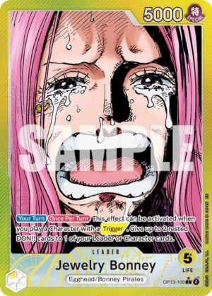 Jewelry Bonney (100) - OP13-100: Carrying On His Will