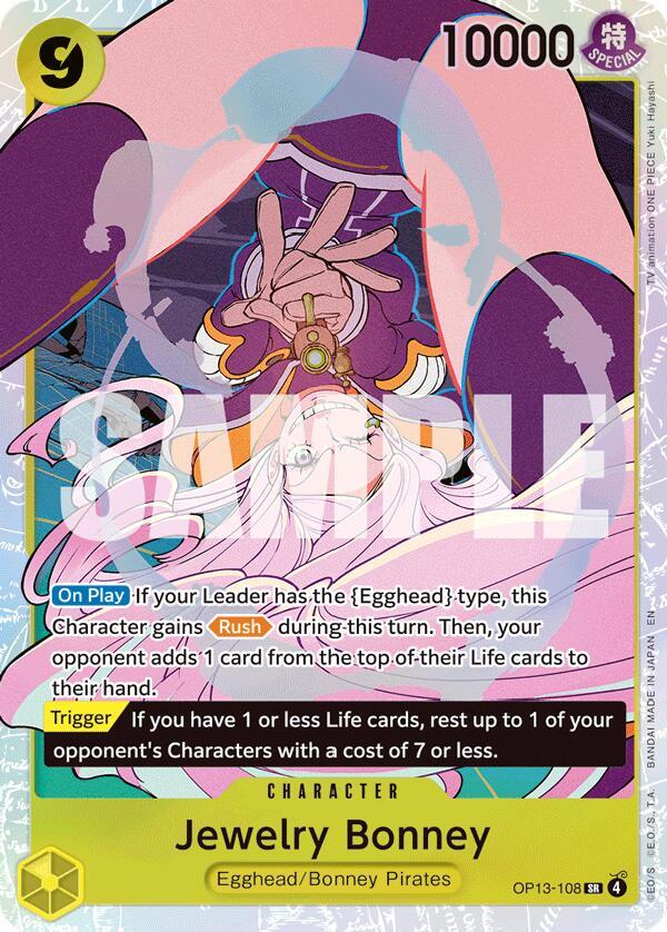 Jewelry Bonney - OP13-108: Carrying On His Will