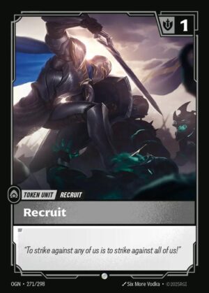Recruit (271) // Buff - 271/298: Origins