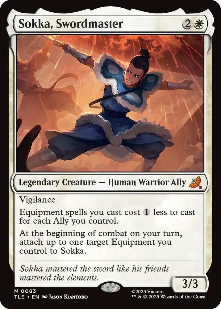 Sokka, Swordmaster - 83: Avatar: The Last Airbender: Eternal-Legal