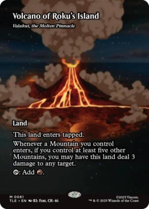 Volcano of Roku's Island - 61: Avatar: The Last Airbender: Eternal-Legal