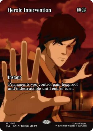 Heroic Intervention (Borderless) - 43: Avatar: The Last Airbender: Eternal-Legal