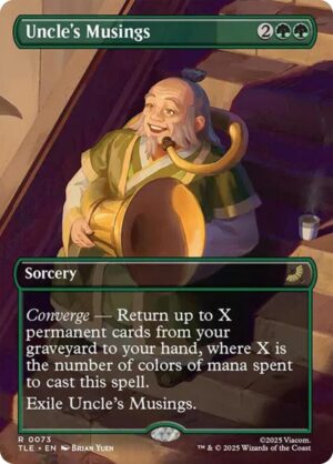 Uncle's Musings (Borderless) - 73: Avatar: The Last Airbender: Eternal-Legal