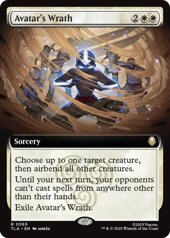 Avatar's Wrath (Extended Art) - 365: Avatar: The Last Airbender
