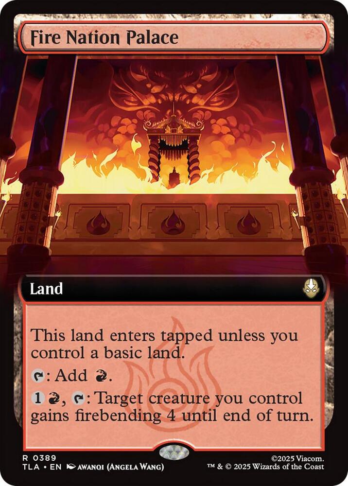 Fire Nation Palace (Extended Art) - 389: Avatar: The Last Airbender