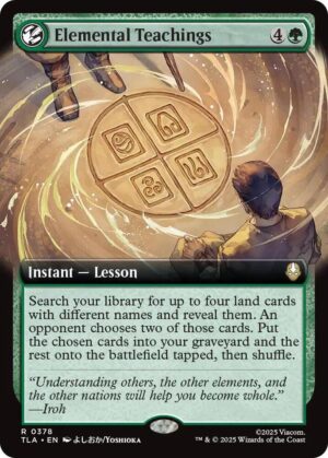 Elemental Teachings (Extended Art) - 378: Avatar: The Last Airbender