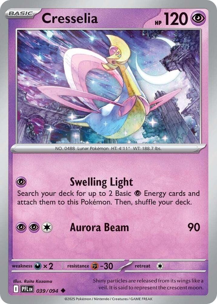 Cresselia - 039/094: ME02: Phantasmal Flames