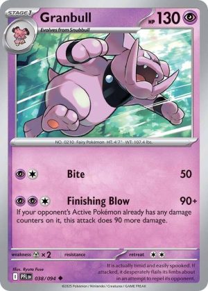 Granbull - 038/094: ME02: Phantasmal Flames
