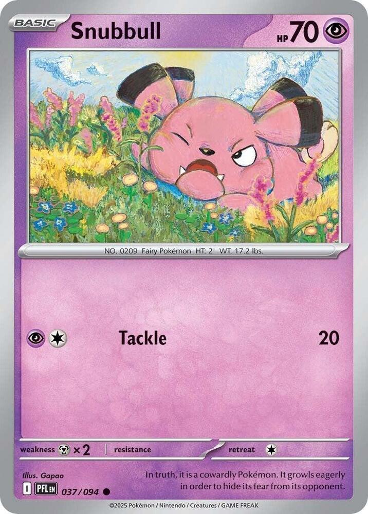 Snubbull - 037/094: ME02: Phantasmal Flames