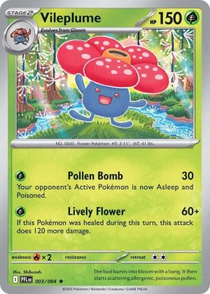 Vileplume - 003/094: ME02: Phantasmal Flames
