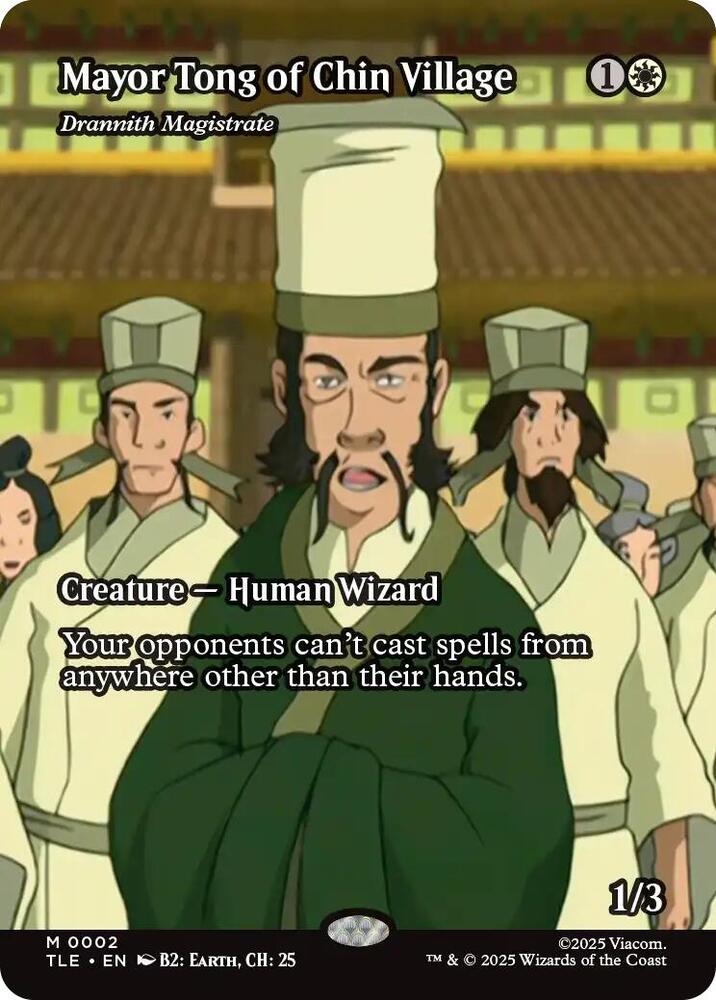 Mayor Tong of Chin Village - 2: Avatar: The Last Airbender: Eternal-Legal