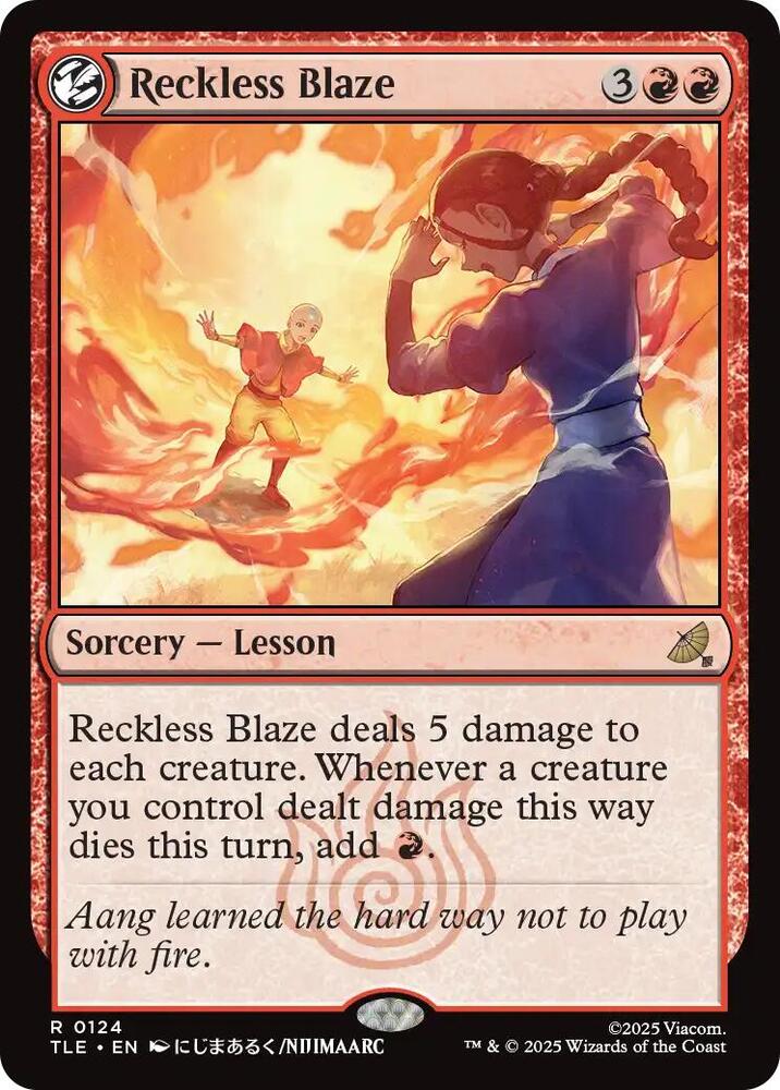 Reckless Blaze - 124: Avatar: The Last Airbender: Eternal-Legal