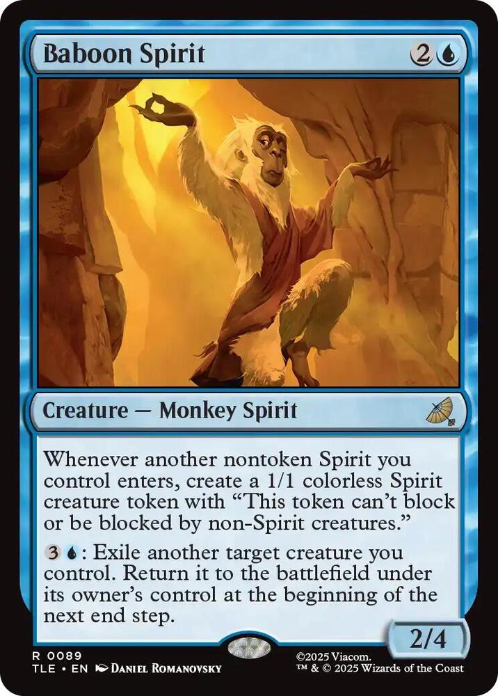 Baboon Spirit - 89: Avatar: The Last Airbender: Eternal-Legal