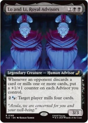 Lo and Li, Royal Advisors (Extended Art) - 189: Avatar: The Last Airbender: Eternal-Legal