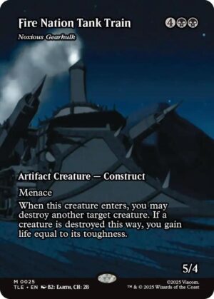 Fire Nation Tank Train - 25: Avatar: The Last Airbender: Eternal-Legal