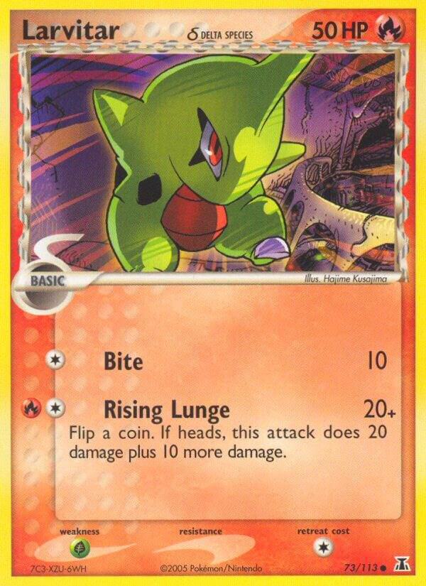 Larvitar (Delta Species) - 73/113: Delta Species