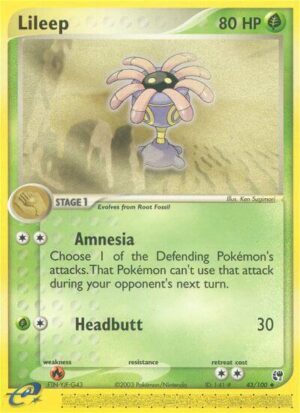 Lileep - 43/100: Sandstorm