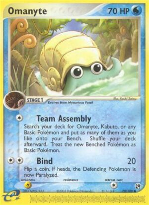 Omanyte - 70/100: Sandstorm
