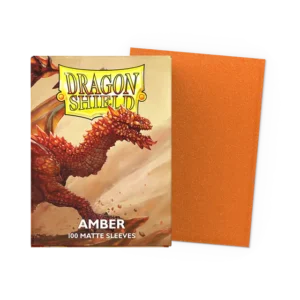 Sleeves - Dragon Shield: Amber - Matte