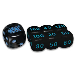 Dice Set - Black Bolt
