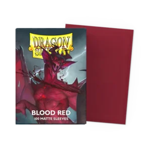 Sleeves Dragon Shield - Matte: Blood Red