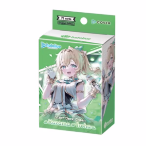 Hololive Start Deck - SD06: Start Deck: Green Kazama Iroha